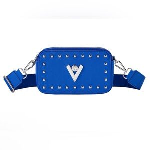 New Blue Valentino Orlandi Camera Crossbody Bag